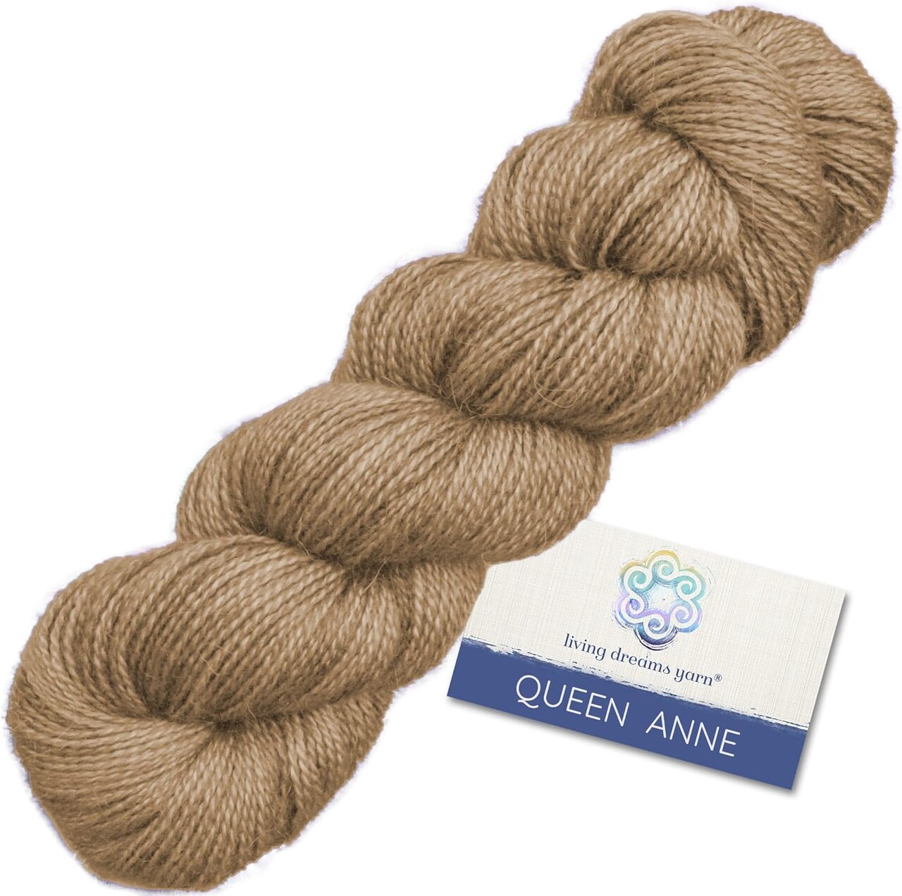 Queen Anne 100% Baby Alpaca Yarn: Fine Lace Weight for Knit and Crochet